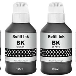 Gedi GI70 Refill Ink for Canon G2021,G2060,G3020, G3260, G1420, G2420 Printer Black Ink Bottle-image-44