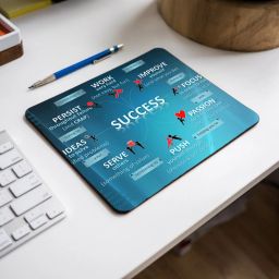 Printile SUCCESSS MOTIVATION MOUSE PAD Non Slip Base Mousepad-image-6