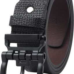 roadster Men Formal, Casual, Party, Evening Black Genuine Leather Belt-picture-10