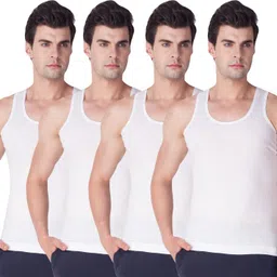 lux venus Pack of 4 Men Vest-picture-8