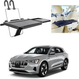 FT-08 Car Back Seat Tray, Foldable Laptop Desk and Food Tray For Audi E-Tron Cup Holder Tray Table-image-99