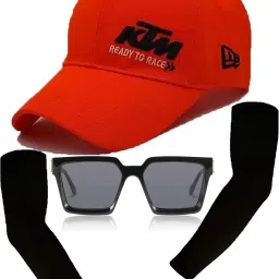 Solid, Self Design, Embroidered Sports/Regular Cap-picture-3
