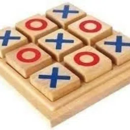 CLASSIC TIC TAC TOE WOODEN GAME-14