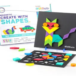 Magnetic Create with Shapes - 300+ Patterns-4