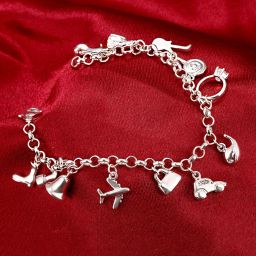 Alloy Charm Bracelet-image-1