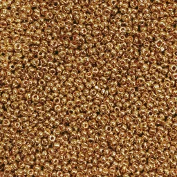 ® Astar (Original) Glass Seed Beads Or Sugar Beads Unigold / Dull Gold Colour Pack of 100 Grams for Embroidery Aari/Maggam Work, Also for Crafts & Jewellery, DIY Kit.-image-3