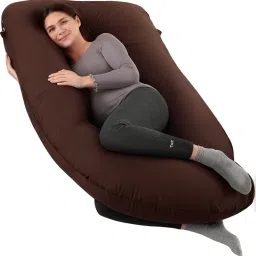 Maternity Pillow Microfibre Solid Pregnancy Pillow Pack of 1-image-38