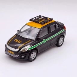 New Scale Miniature Model of Urban Taxi || Dzire Car Toy.-image-67