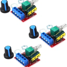 PACK OF 3 Mini PWM DC Motor Controller DC 5V-35V 5A Switch Module Electronic Components Electronic Hobby Kit-image-49