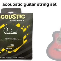 Acoustic PULSEE ACOUSTIC STRING AGS03XL AB10 Guitar String-image-72