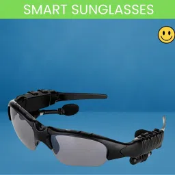 YAROH Bluetooth Sunglasses With Wireless Earphones Attached & Stereo Sound FeatureU116-image-64