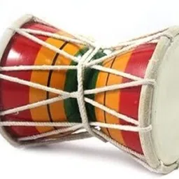 Hmk Small Damru/Shiva Damru&Hand Percussion Indian Musical Instrument/Pooja Articles Damaru-image-46