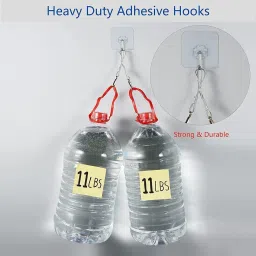 (Pack of 10) New ABS Hook Towel Hanger for Kitchen/Bathroom/Utensil PINX 10.114 Hook 1-picture-15