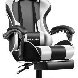 Leatherette Office Adjustable Arm Chair-picture-18