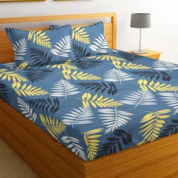 160 TC Microfiber Double Striped Flat Bedsheet-28