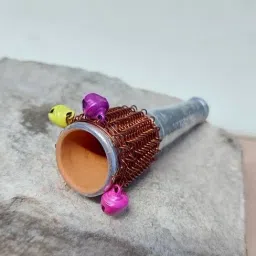 Resuable Chillum Pipe Combo With Gitti Copper Outside Fitting Hookah Mouth Tip-image-48