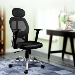 Matrix Adjustable Arms, H/B_Mesh Back Ergonomic Office Chair & 3D lumbar support Mesh Office Adjustable Arm Chair-image-2