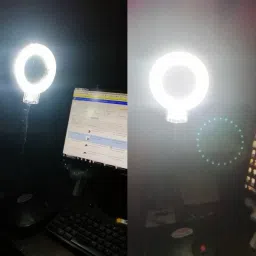 balrama 24 LED Adjustable Reading Lamp with Illumination Magnifying Glass Desk Study Lamp Table Lamp image 2