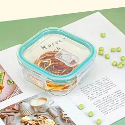 gopani Borosilicate Glass Lunch Box (Set of 3) 1 Containers Lunch Box image 4