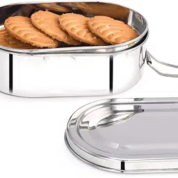 Capsule Lunch Box/Food Pack, High Polish 1-Tier Tiffin Box for School & Office 1 Containers Lunch Box-image-78