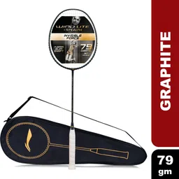 li-ning Wind Lite Stealth Black, Green, Gold Strung Badminton Racquet-picture-9