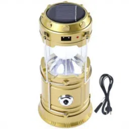 Led Solar Emergency Light Lantern Torch , Usb Mobile Charger, 3 Power Source Solar, Lithium Battery Black Plastic Table Lantern-image-70