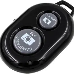Vistook Wireless Bluetooth Shutter Remote Compatible Selfie Stick & TripodCamera Remote Control image 2