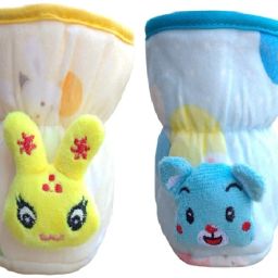 Broad /Wide Neck Feeders Soft Plush Stretchable Baby Feeding Bottle Cover with Easy to Hold Strap | Suitable for 120 ml and 140 ml-image-3