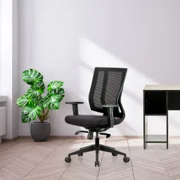 Liberate MB Mesh Fabric Office Adjustable Arm Chair-picture-2