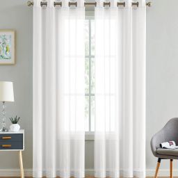 243.84 cm (8 ft) Cotton Semi Transparent Door Curtain (Pack Of 2)-image-67