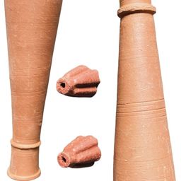 keshu handicraft Hukka Pipe/Chillum Shooter With Gitti Earthenware Outside Fitting Hookah Mouth Tip-picture-23