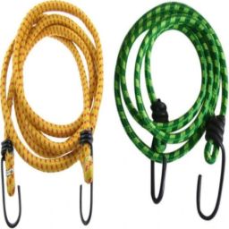 Heavy Duty Elastic Rope Bungee Shock Cord Cable Luggage with Hook Multicolor-image-25