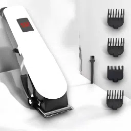 Shamsa X405 M809T Rechargeable Hair Trimmer Most Powerful Motor & Adjustable Blade Fully Waterproof Trimmer 240 min Runtime 4 Length Settings-image-4