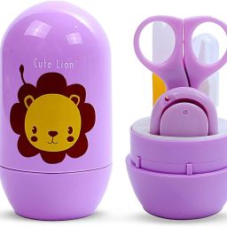 4-in-1 Baby Nail Grooming Kit with Nail Cutter, Scissor, Filer & Tweezer-image-52