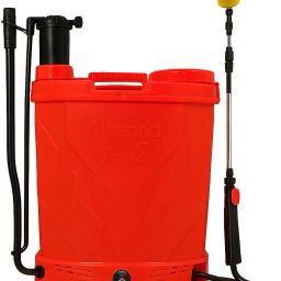 Srishti Battery and Manual 2 in 1 Knapsack 12V x 8Amp High Pressure Spray Pump 20 L Backpack Sprayer-image-33