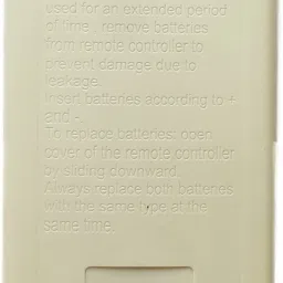 Harsh Enterprises Compatible for Daikin Split/window AC remote control Daikin slide down model AC Remote control with AAA Battery Free Harsh Enterprises Remote Controller image 3