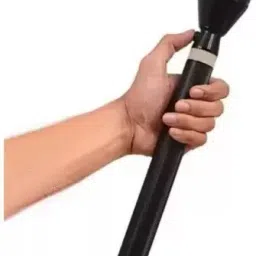 99drops Reachargeable Metal Body Torch With 3 Battery include torch 34 cm Torch image 4
