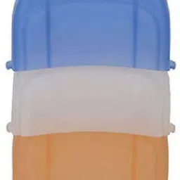 Cam cart Universal Flash Dome cap diffuser Pack of 3 ( Multicolor ) Flash Diffuser-0