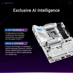 ASUS ROG STRIX B860-A GAMING WIFI LGA1851 RL-ILMSocket ATX Intel B860 Chipset DDR5 Motherboard for Desktop image 4