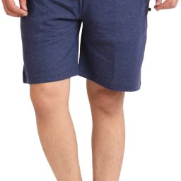 Solid Men Blue Regular Shorts-image-95