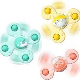 Babies Perfect for Bathtub, High Chair Tray for kidsSpinner Toy Set-22