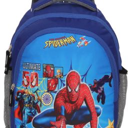 Spiderman 20L Polyester kids school bag (1st to 5th class) Cartoon bag for boys Waterproof School Bag-image-24