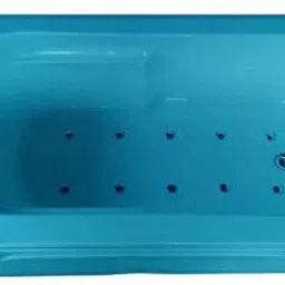 Prestige 4 Ft Freestanding Acrylic With Bubble Bath - Cyan Blue Free-standing Bathtub-image-40
