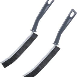 2 Gap Cleaning Brush, Hard Bristle Crevice Cleaning Brush Plastic Wet and Dry Brush-image-53