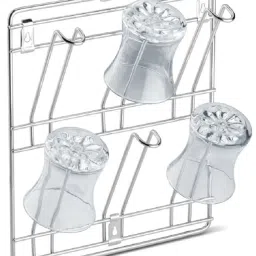 Stainless Steel Wall Hanging Glass Stand for Kitchen Dining Table glass rack Stainless Steel Glass Holder-image-29
