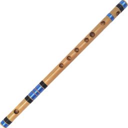 D NATURAL MEDIUM SCALE (44 cm) Bamboo Flute-12