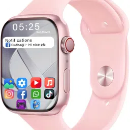 GameSir I8 Pink-A1 Full Screen Touch Watch Specially Made for Girl & Women Smartwatch-13