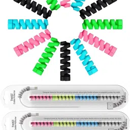 Hari Blessings TWIST SPIRAL BINDING WIRES PROTECTOR (COMBO OF 2) Cable Protector-5