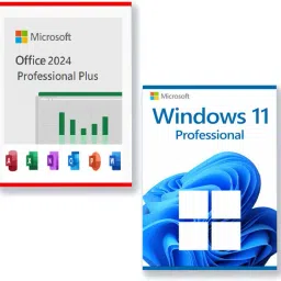 MICROSOFT Windows 11 Pro & Office Professional Plus 2024 (1 User/PC, Lifetime) Key Card-7