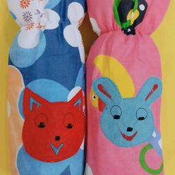 New Born Baby Feeding Bottle Cover -250ml -Pack of 2 (Multicolor)-image-66